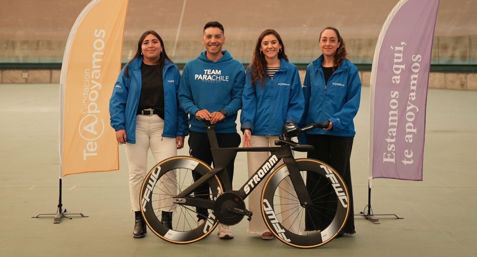 Paraciclista Hernán Moya vuelve a competir con nueva bicicleta y se prepara para Los Ángeles 2028