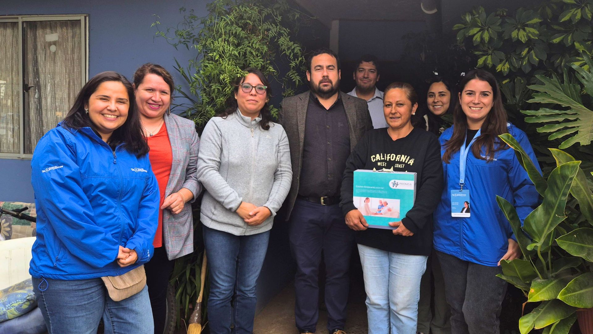 Vecinos con movilidad reducida de Río Claro reciben ayudas técnicas para mejorar su calidad de vida