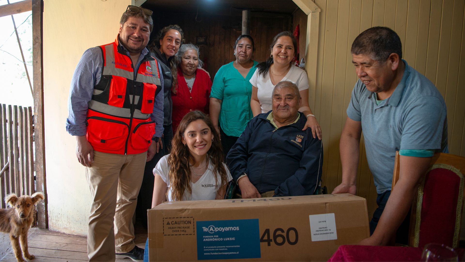Vecinos con movilidad reducida de Galvarino reciben ayudas técnicas para mejorar su calidad de vida