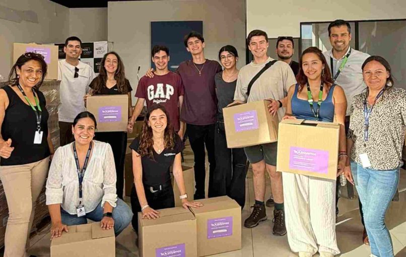Fundación Te Apoyamos entrega 500 kits de limpieza para las familias afectadas por las inundaciones en Maipú